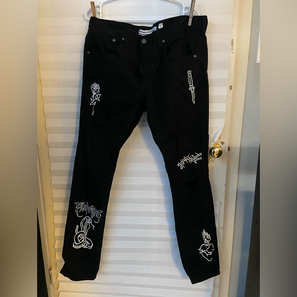 Broken promises jeans